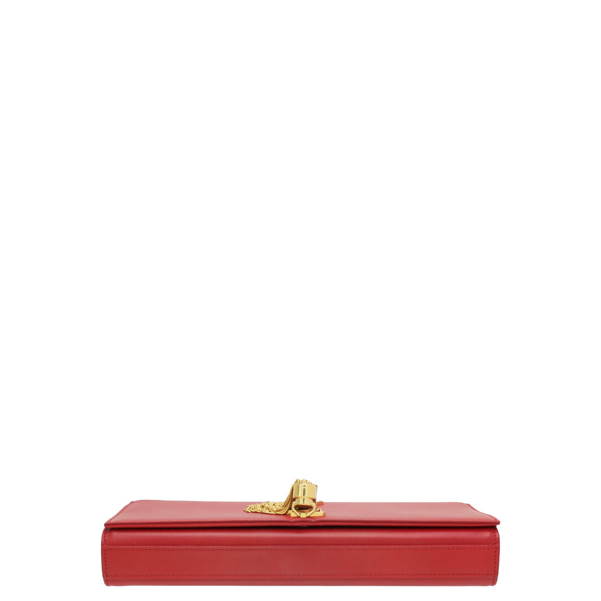 YSL Red Kate Tassel Clutch