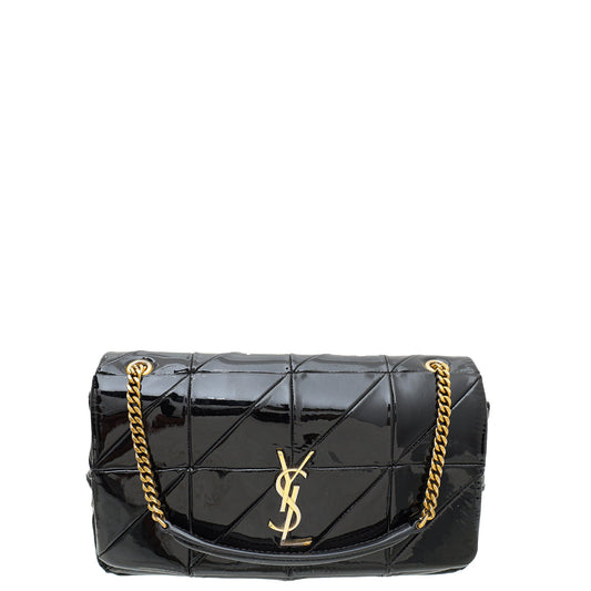 YSL Black Jamie Medium Flap Bag