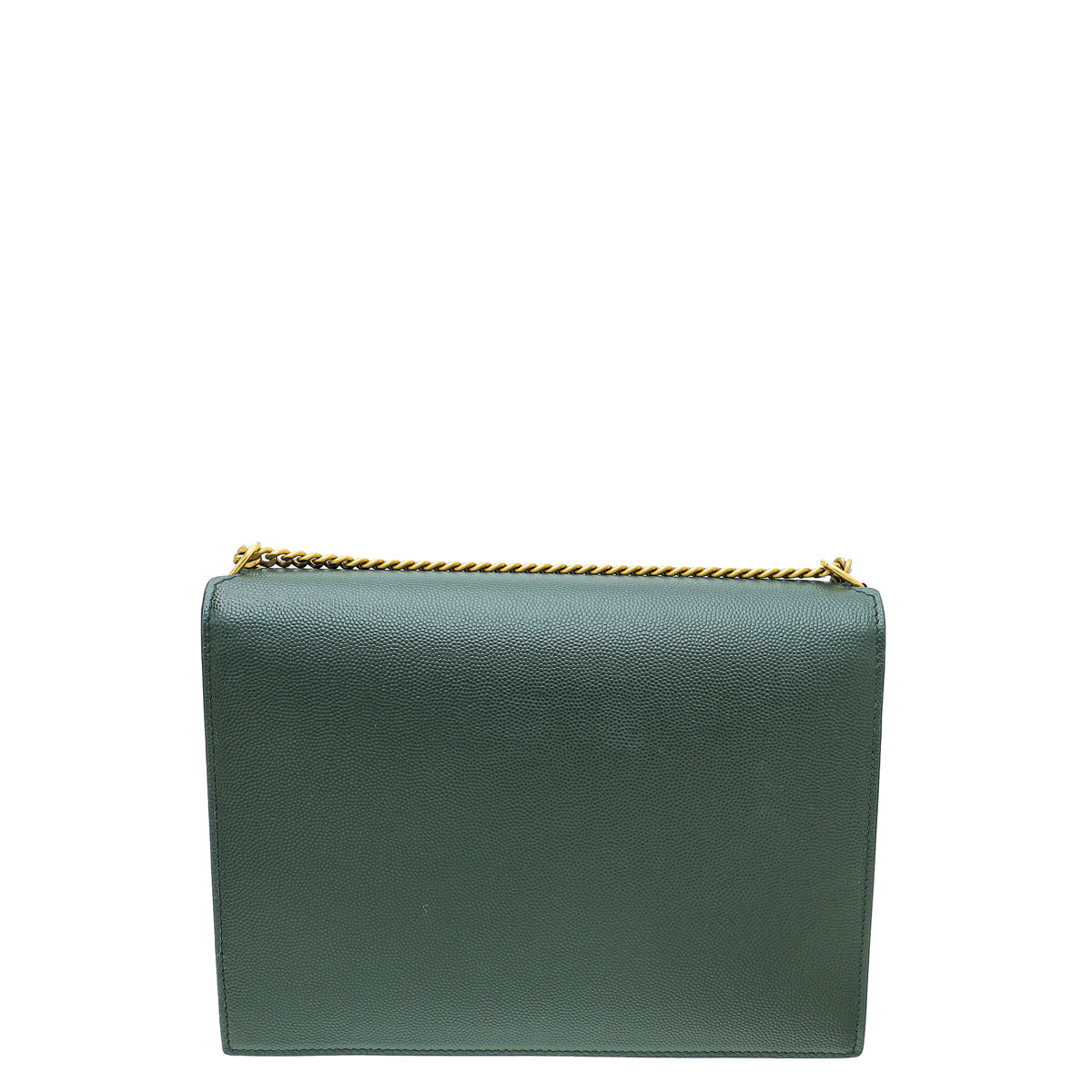 YSL Green Cassandre Flap Chain Medium Bag