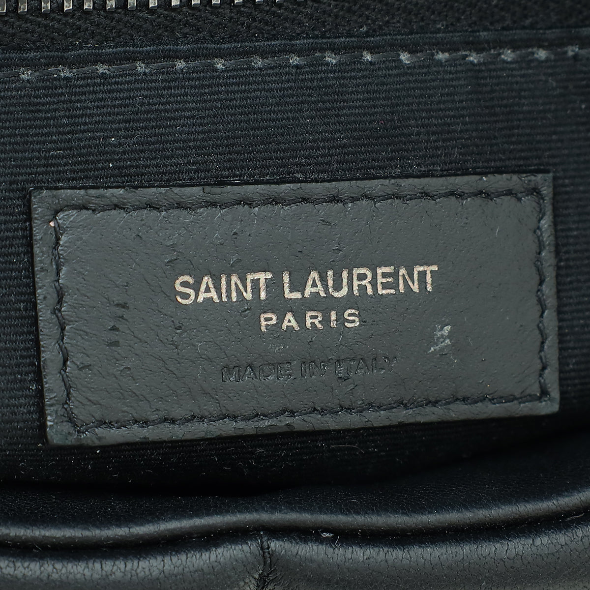 YSL So Black Puffer Small Flap Shoulder Bag