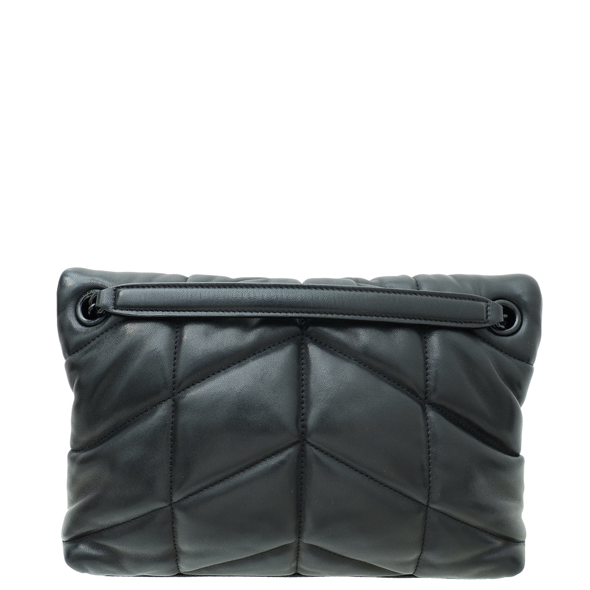 YSL So Black Puffer Small Flap Shoulder Bag