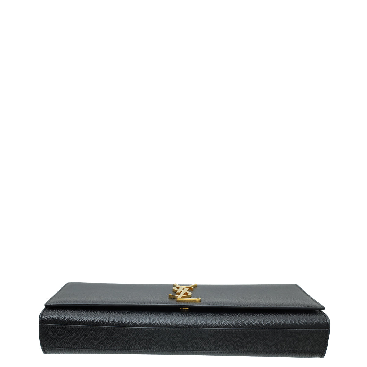 YSL Black Monogram Kate Clutch