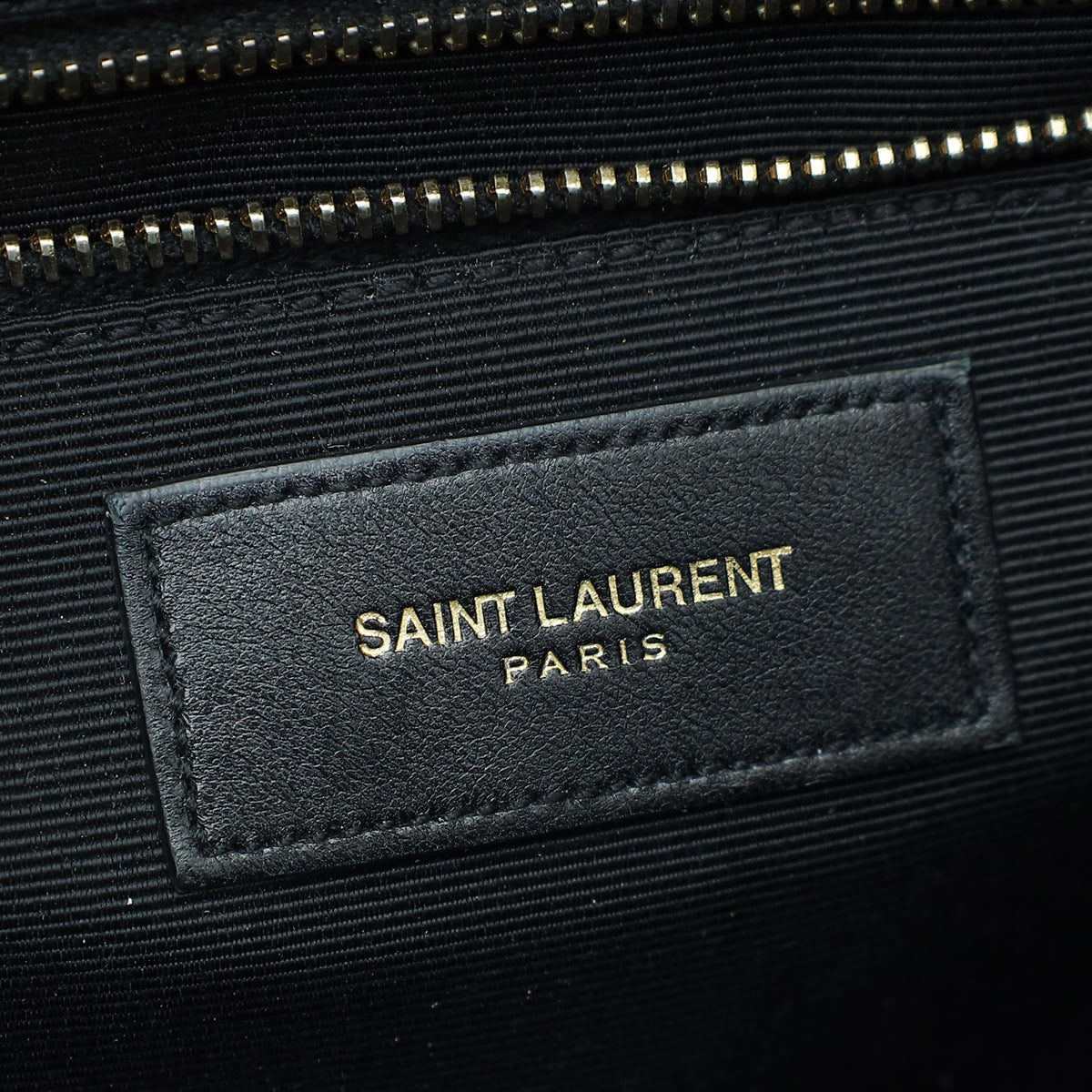 YSL Black Monogram Satchel Flap Large Bag