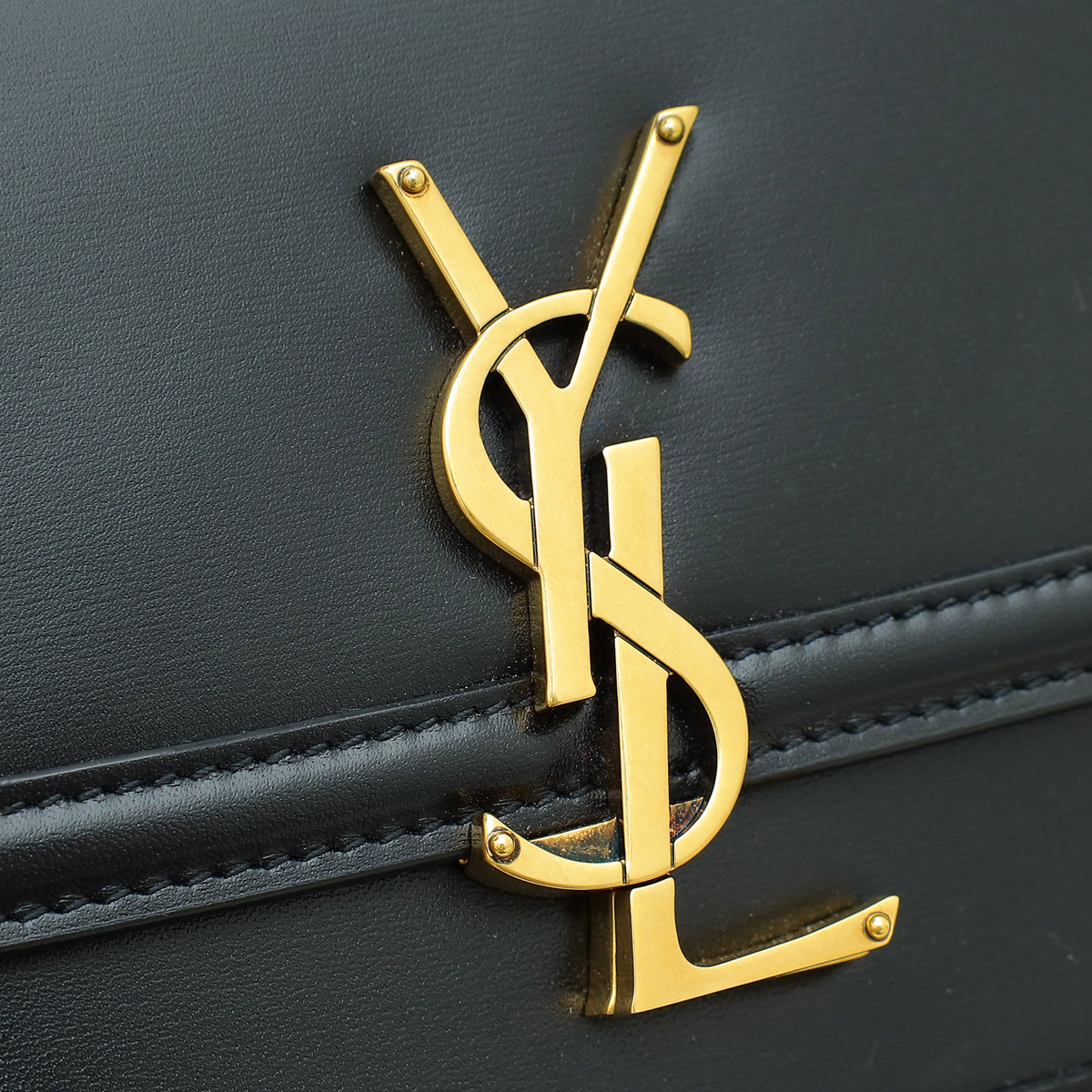 YSL Black Solferino Small Satchel Bag