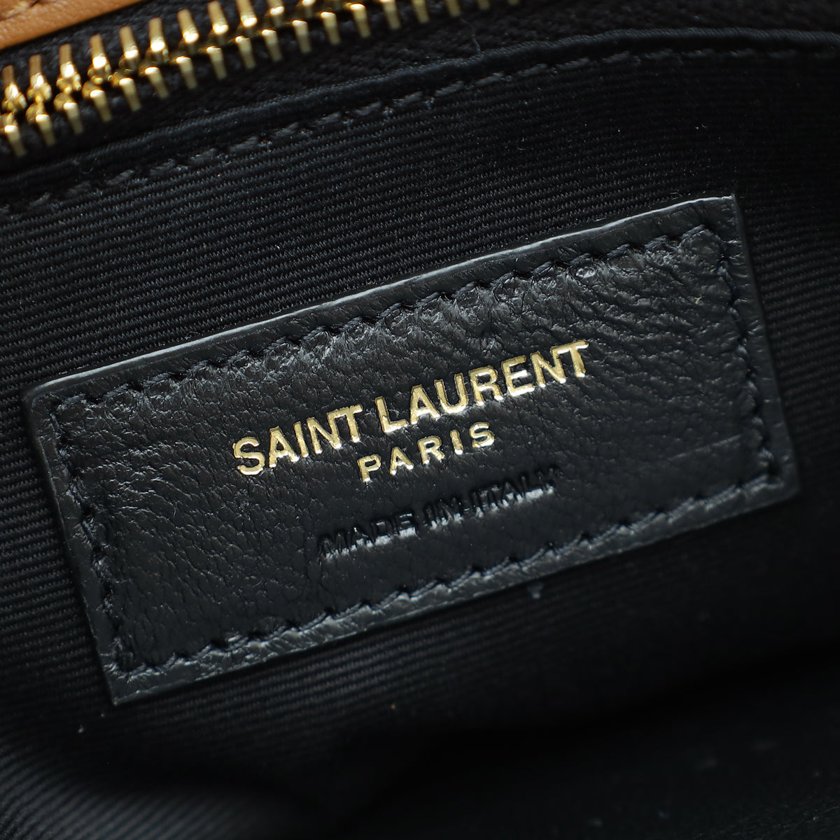 YSL Bicolor Denim Niki Medium Shoulder Bag