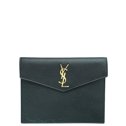 YSL Black Uptown Baby Pouch