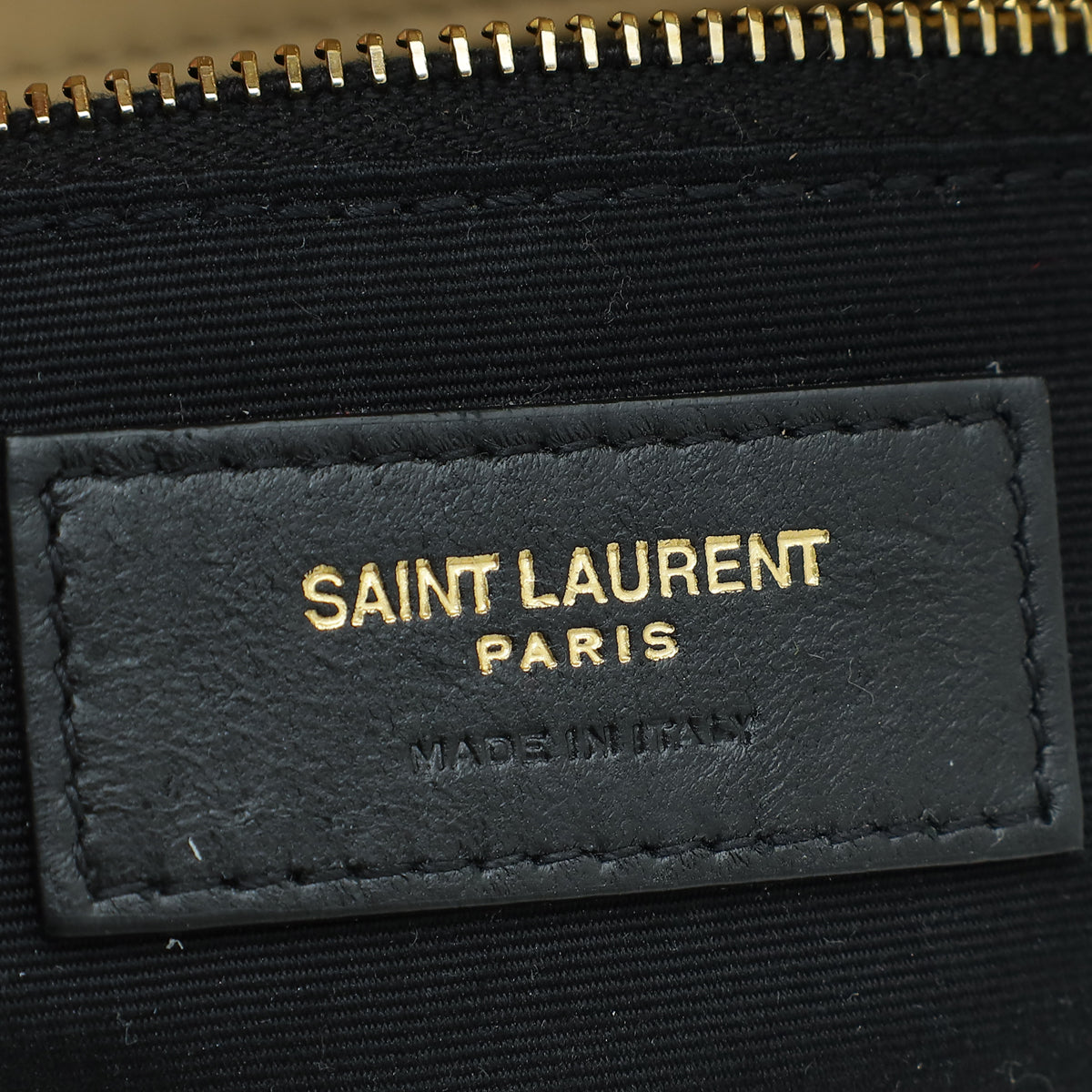 YSL Jaune Pale Toy Puffer Shoulder Bag