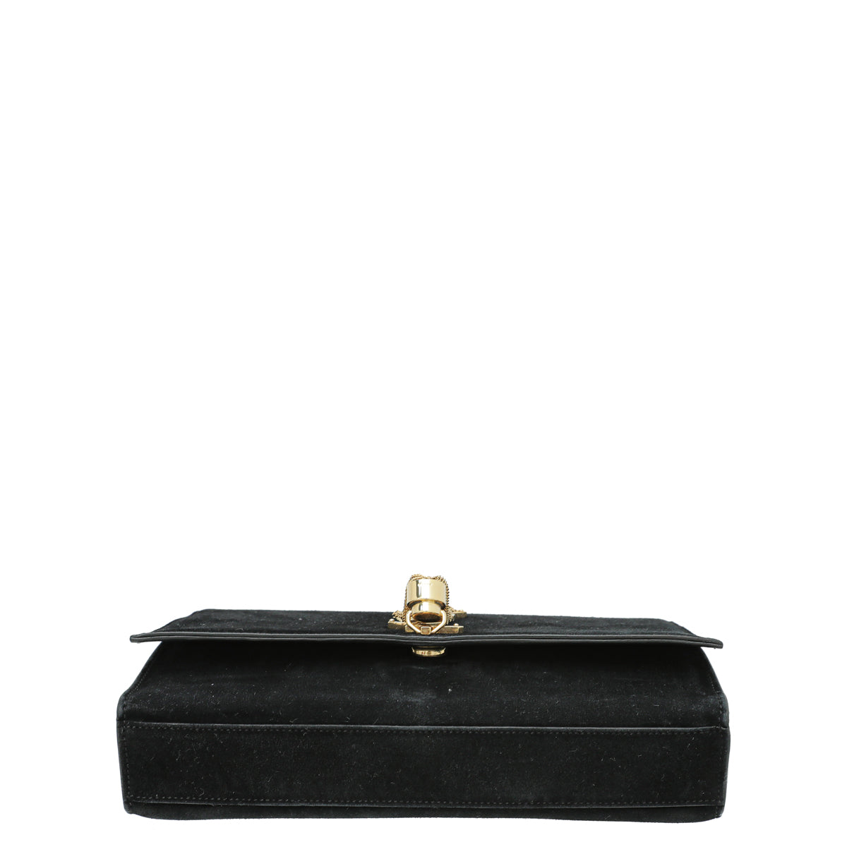 YSL Black Suede Kate Tassel Medium Bag