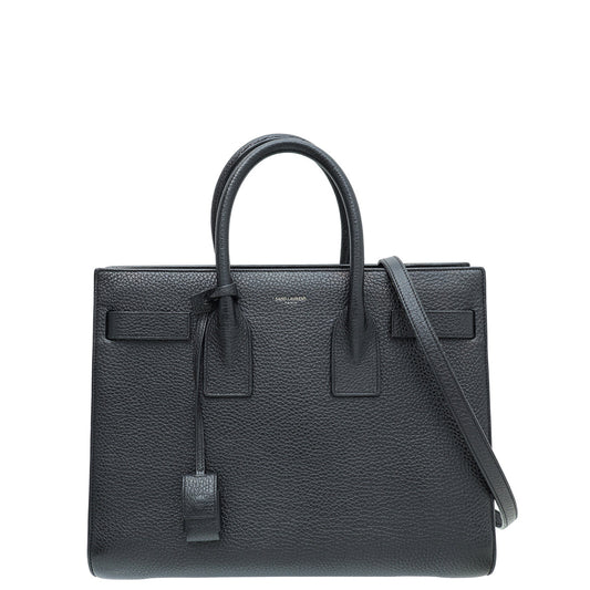 YSL Black Small Sac De Jour Bag