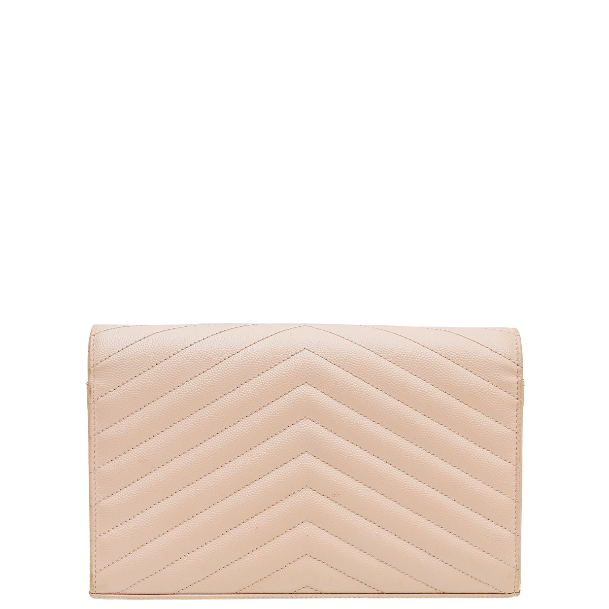 YSL Light Pink Cassandre Chain Wallet