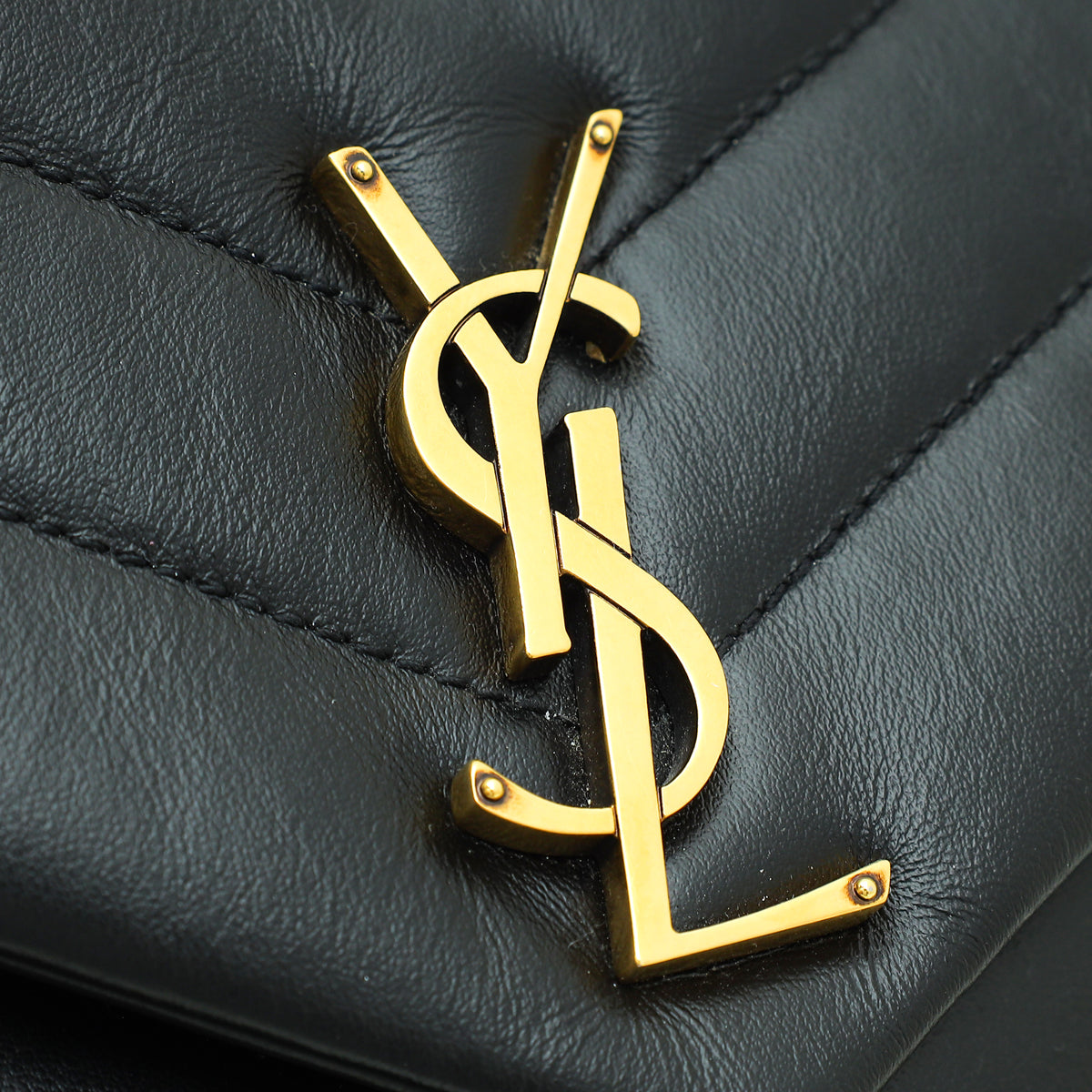 YSL Black Loulou Small Bag