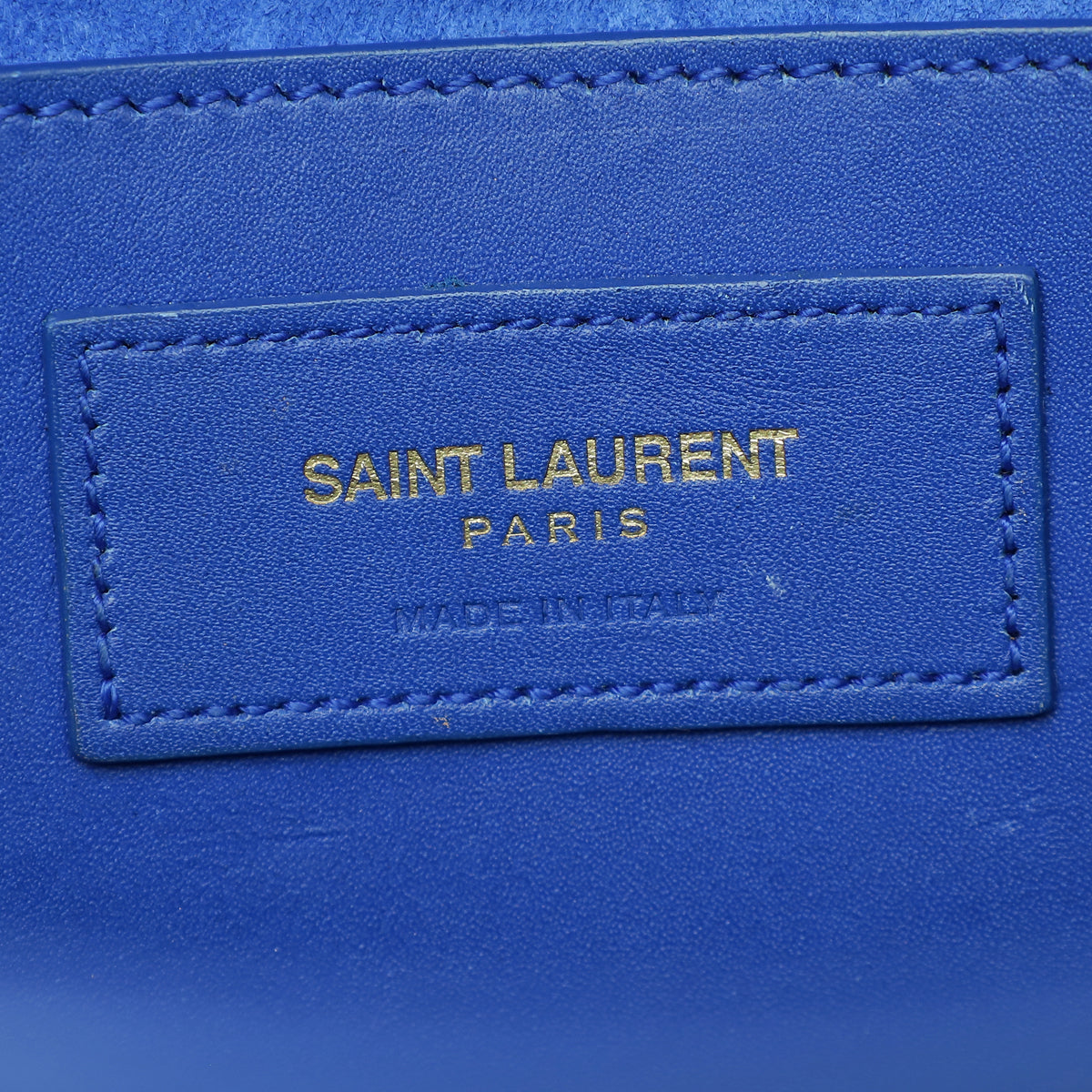 YSL Royal Blue Kate Tassel Medium Shoulder Bag