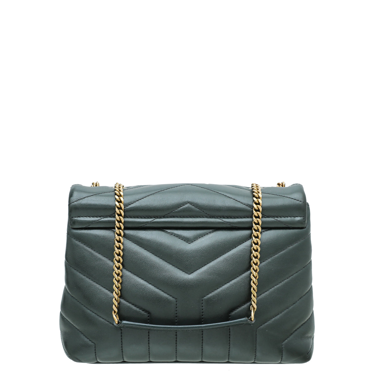 YSL Forest Green Loulou Small Bag