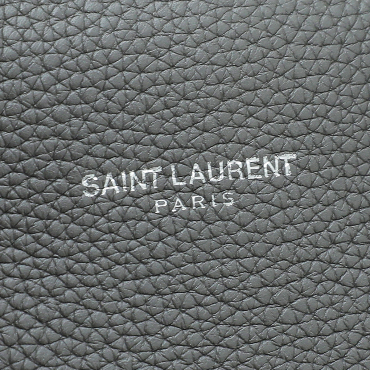 YSL Grey Sac De Jour Souple Baby Bag