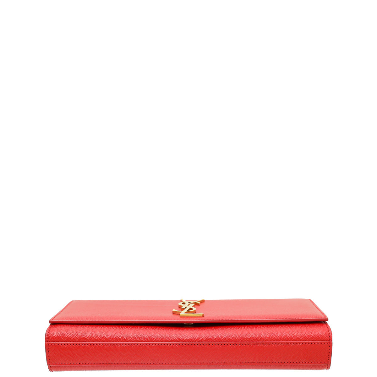 YSL Red Monogram Classic Cassandre Clutch