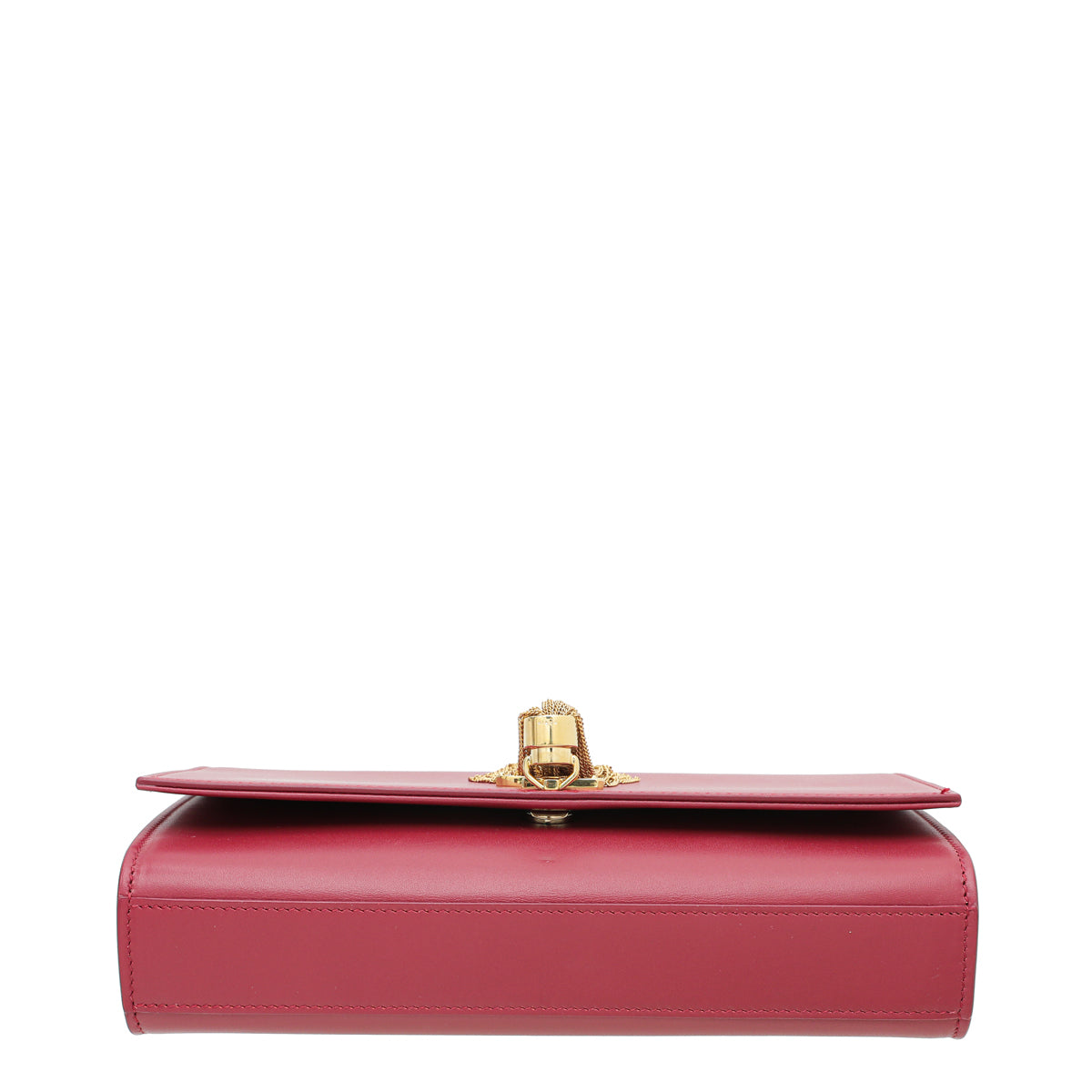 YSL Red Kate Tassel Medium Chain Bag