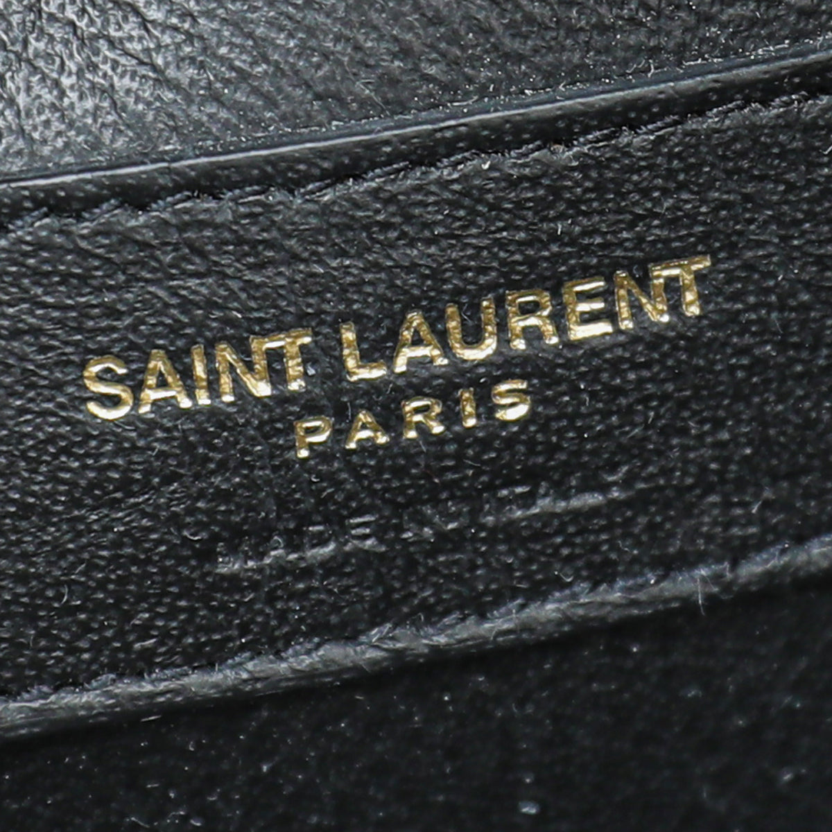 YSL Black Suede Monogram All Over Camera Bag