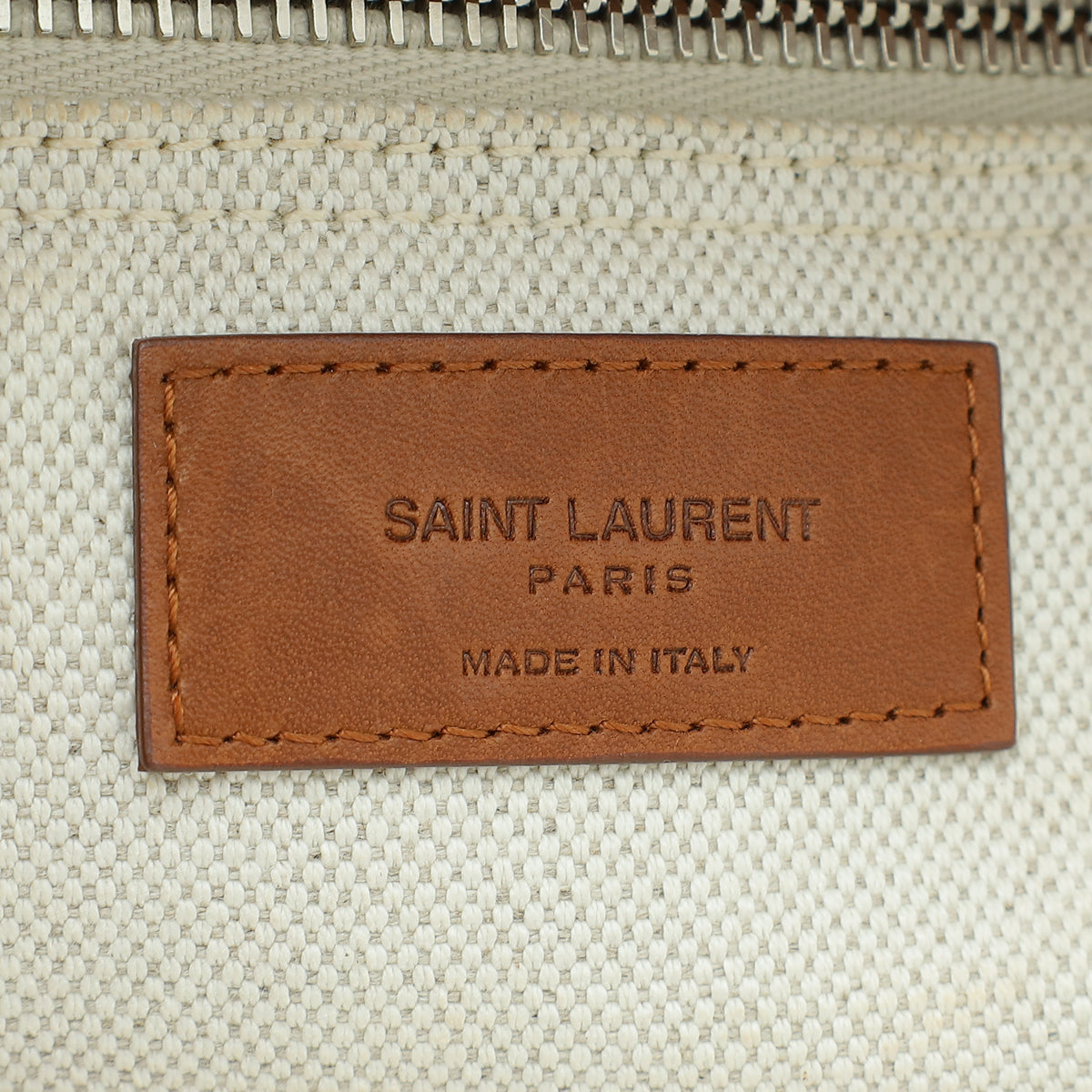 YSL Bicolor Rive Gauche Tote Bag