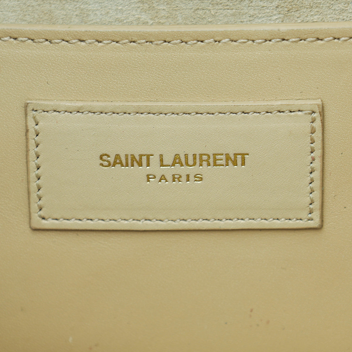 YSL Beige Classic Cassandre Clutch