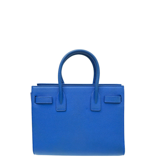 YSL Blue Sac De Jour Baby Bag