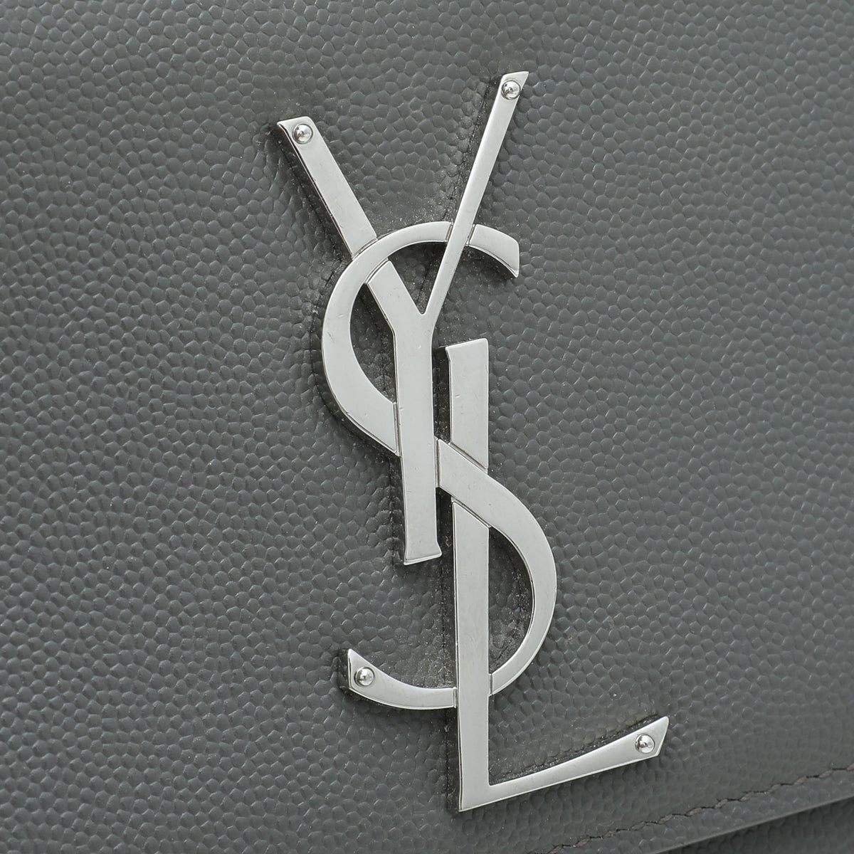 YSL Grey Monogram Kate Small Bag