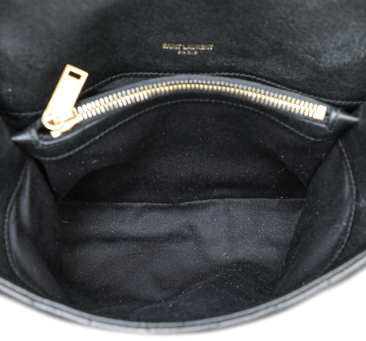 YSL Black Monogram College Medium Bag