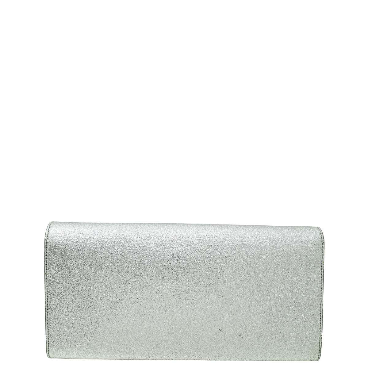 YSL Silver Monogram Classic Cassandre Clutch