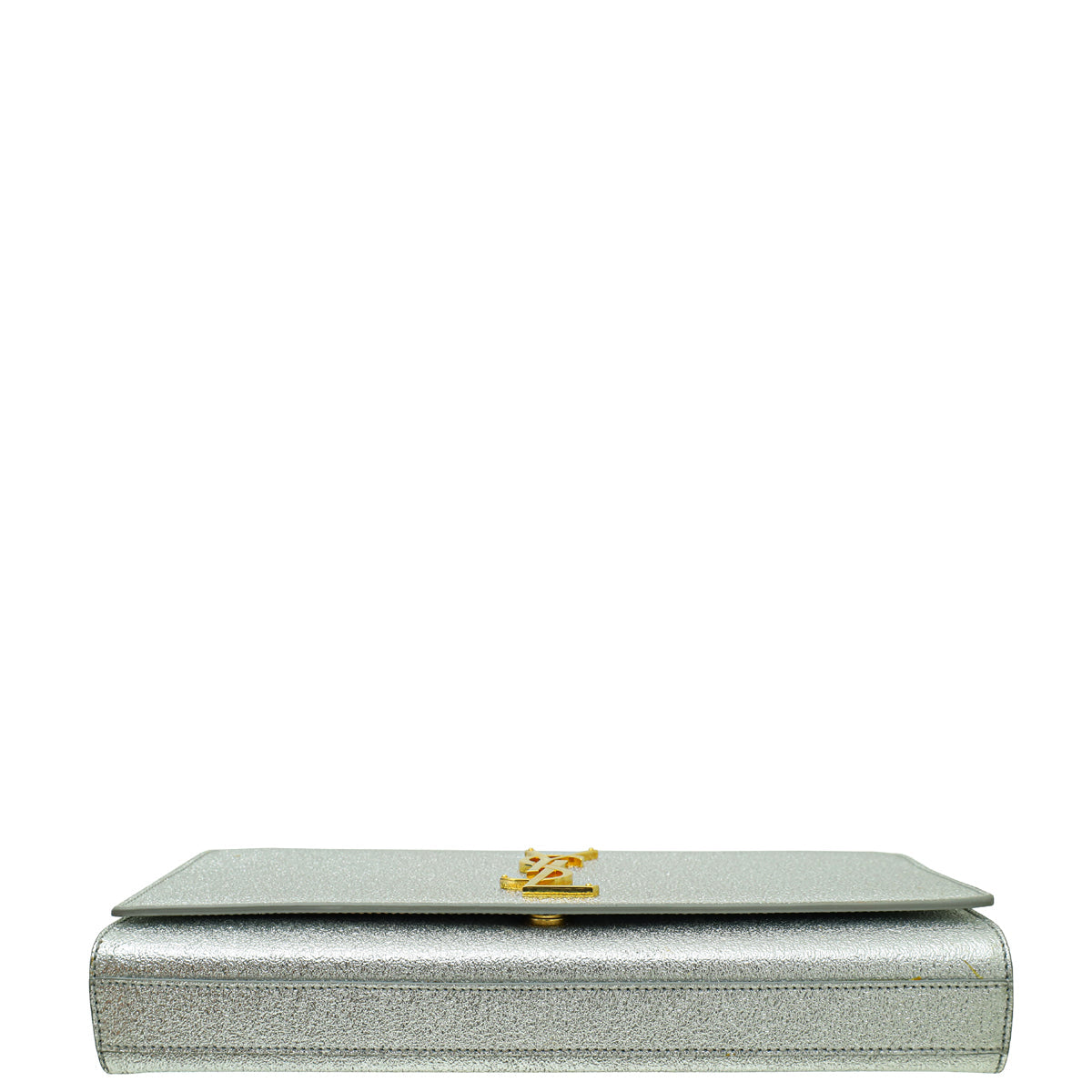 YSL Silver Monogram Classic Cassandre Clutch