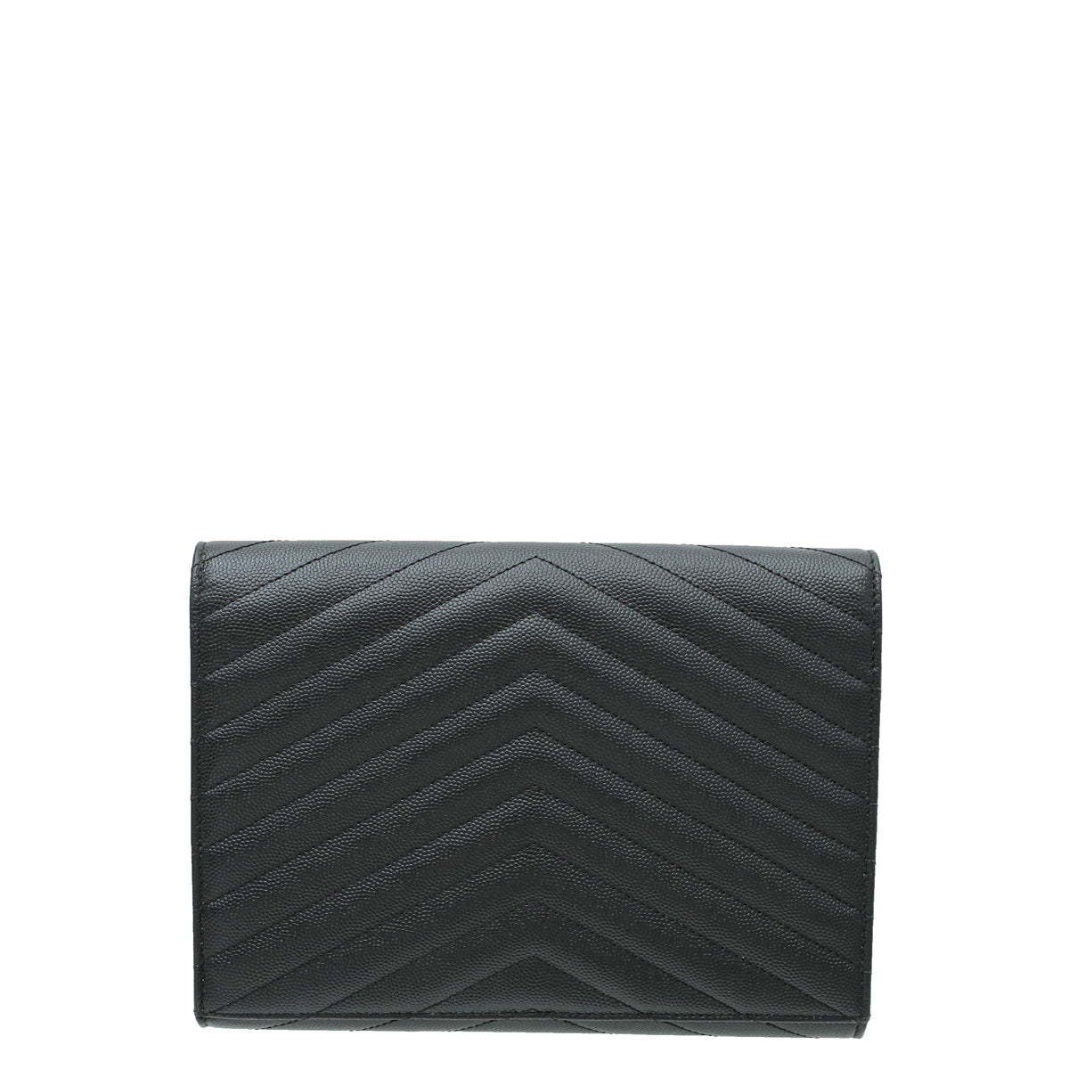 YSL Black Monogram Cassandre Flap Pouch