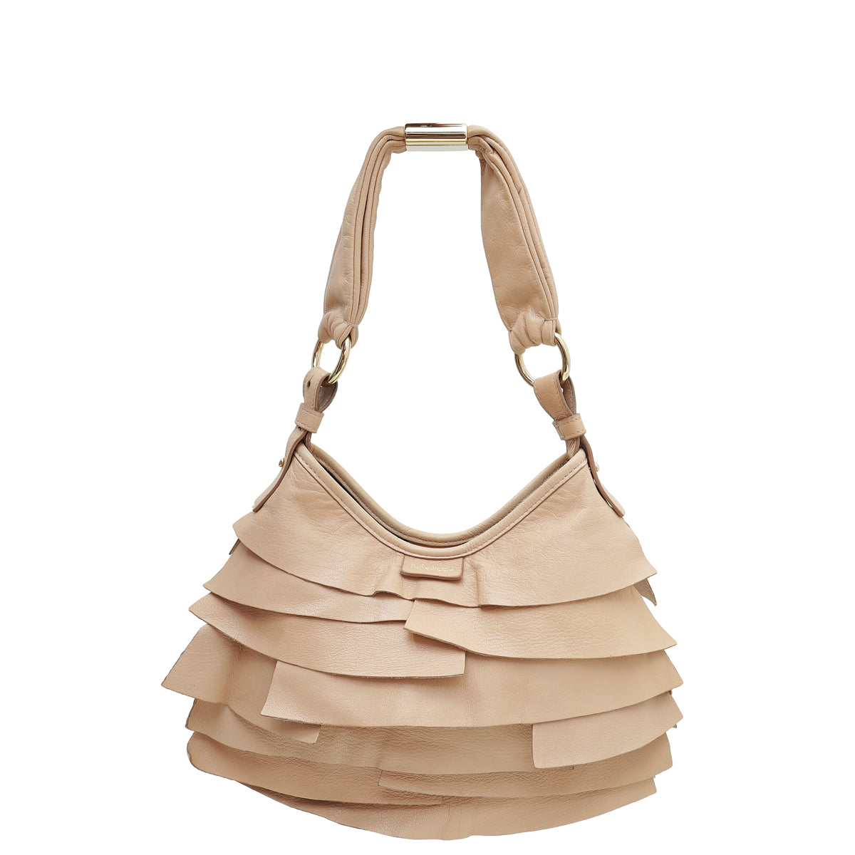 YSL Beige Saint Tropez Hobo Bag