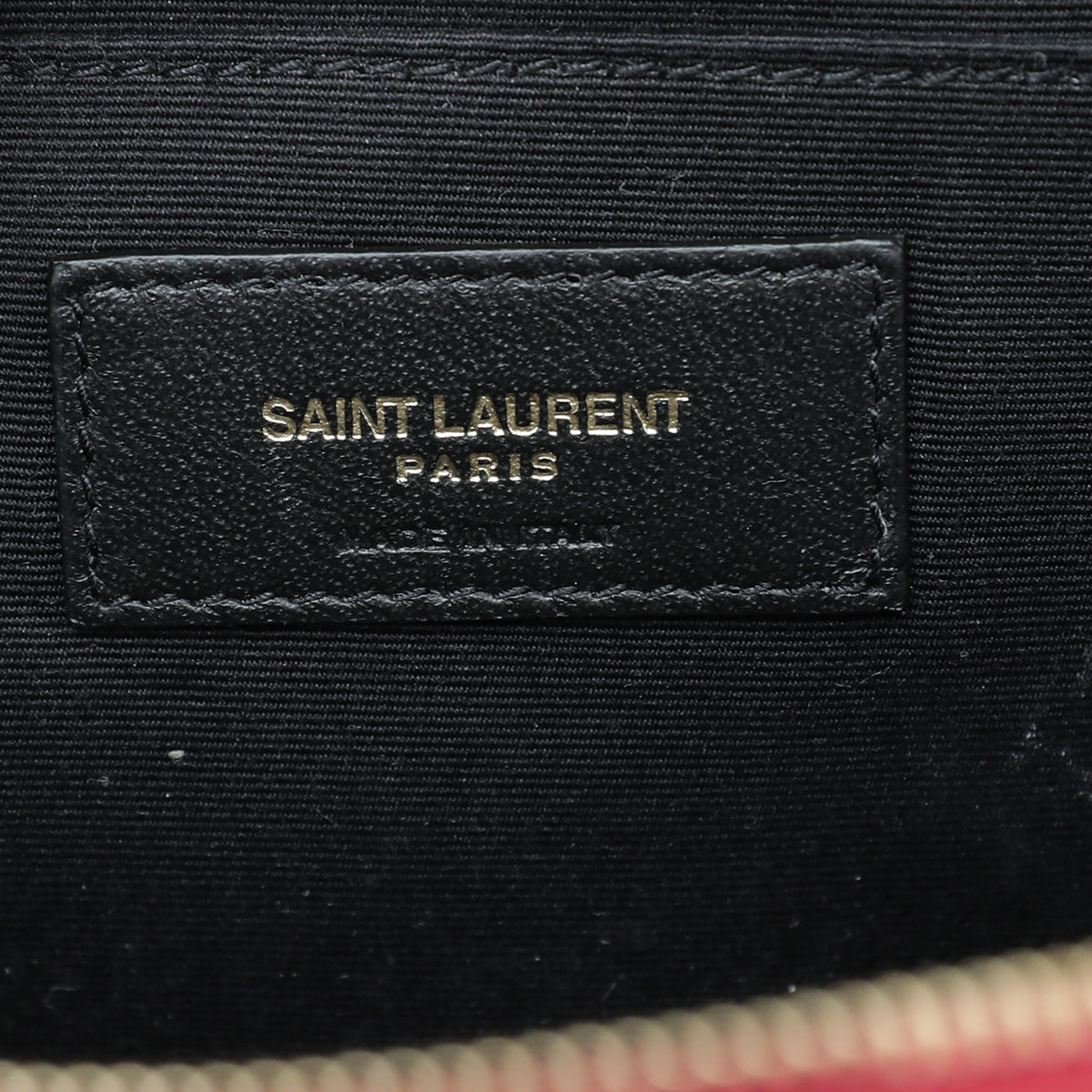 YSL Red Monogram Vicky Camera Bag