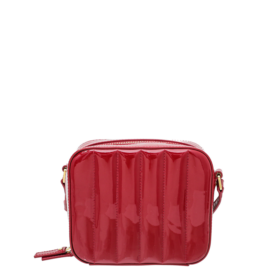 YSL Red Monogram Vicky Camera Bag