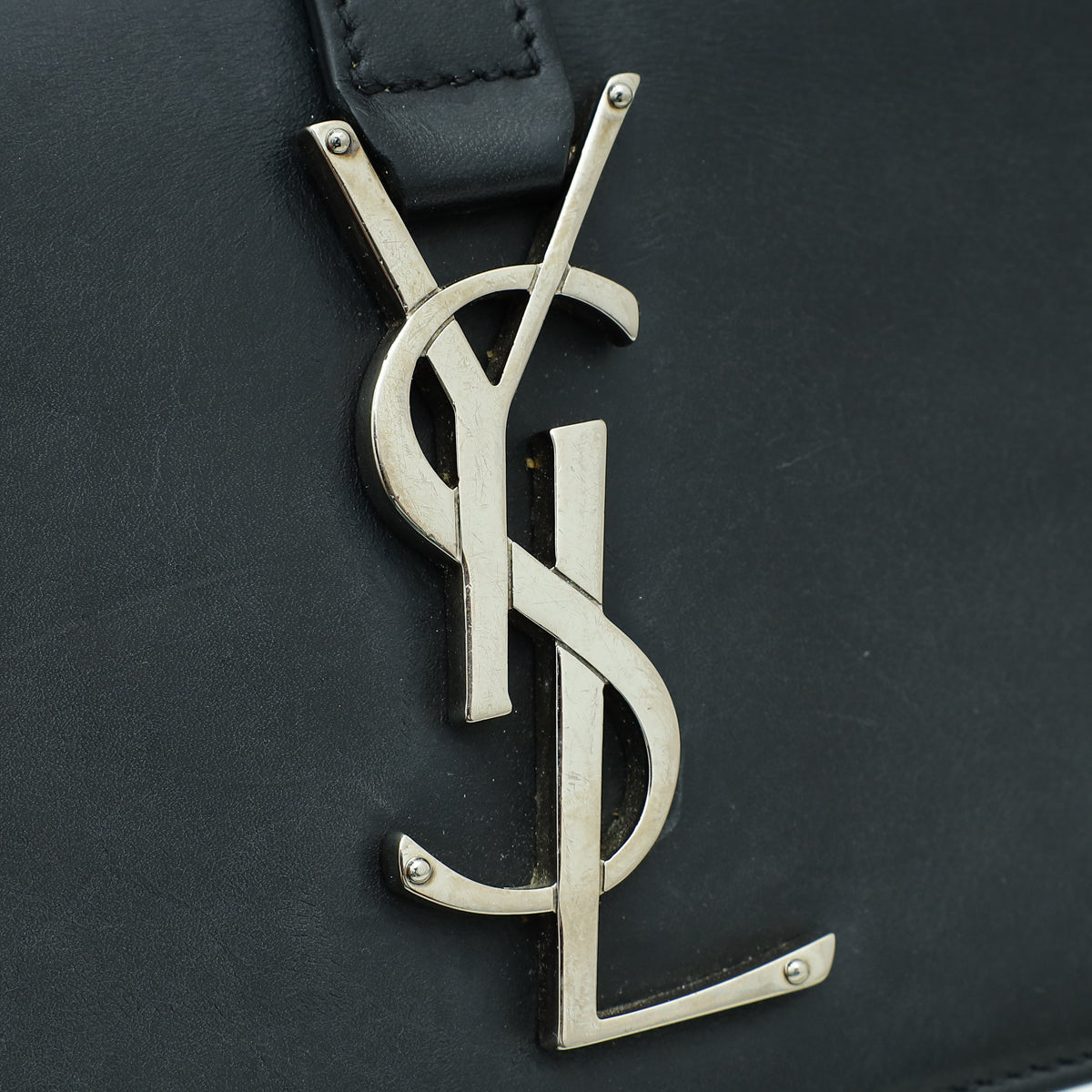 YSL Black Monogram Universite Crossbody Bag