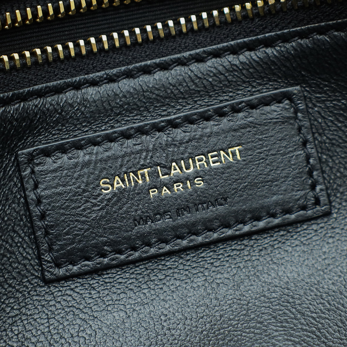 YSL Bicolor Croco Embossed Kate 99 Chain Bag