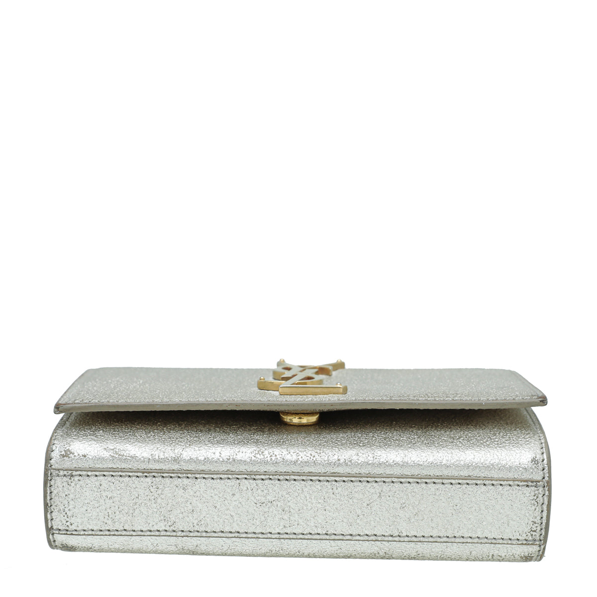 YSL Champagne Monogram Kate Chain Mini Bag