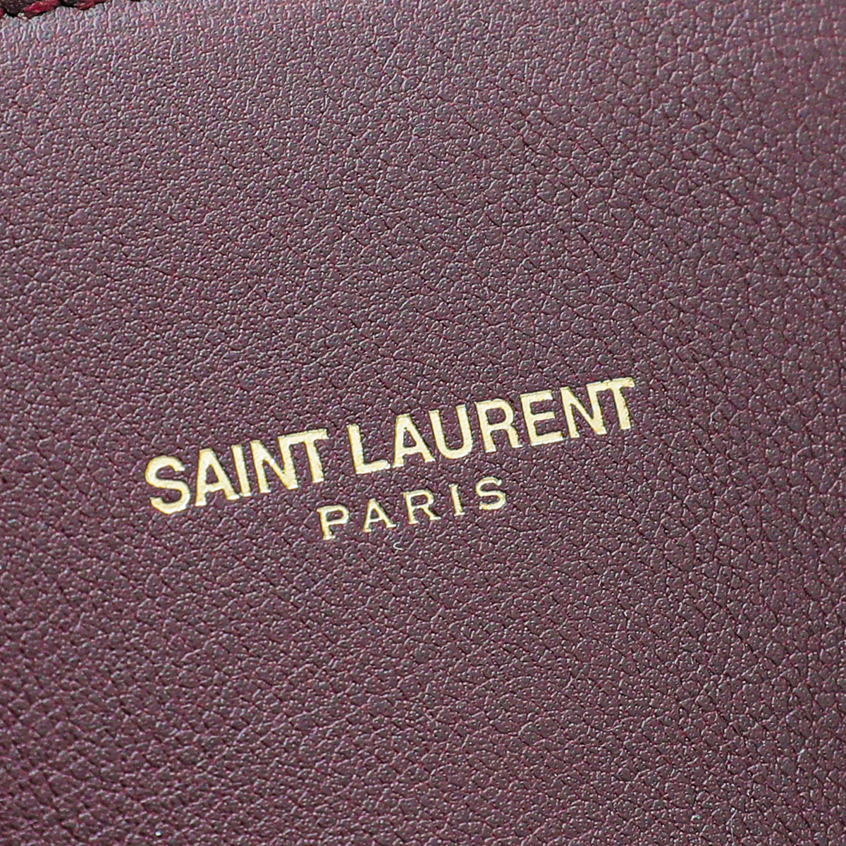 YSL Burgundy Sac De Jour Small Bag