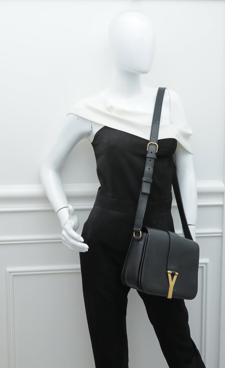 YSL Black Chyc Flap Bag