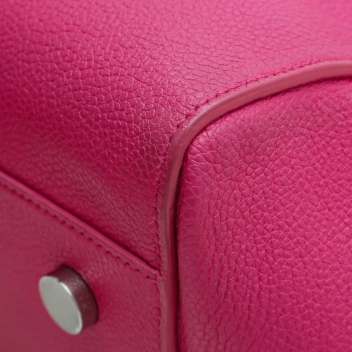 YSL Fuchsia Rive Gauche Cabas Small Tote Bag