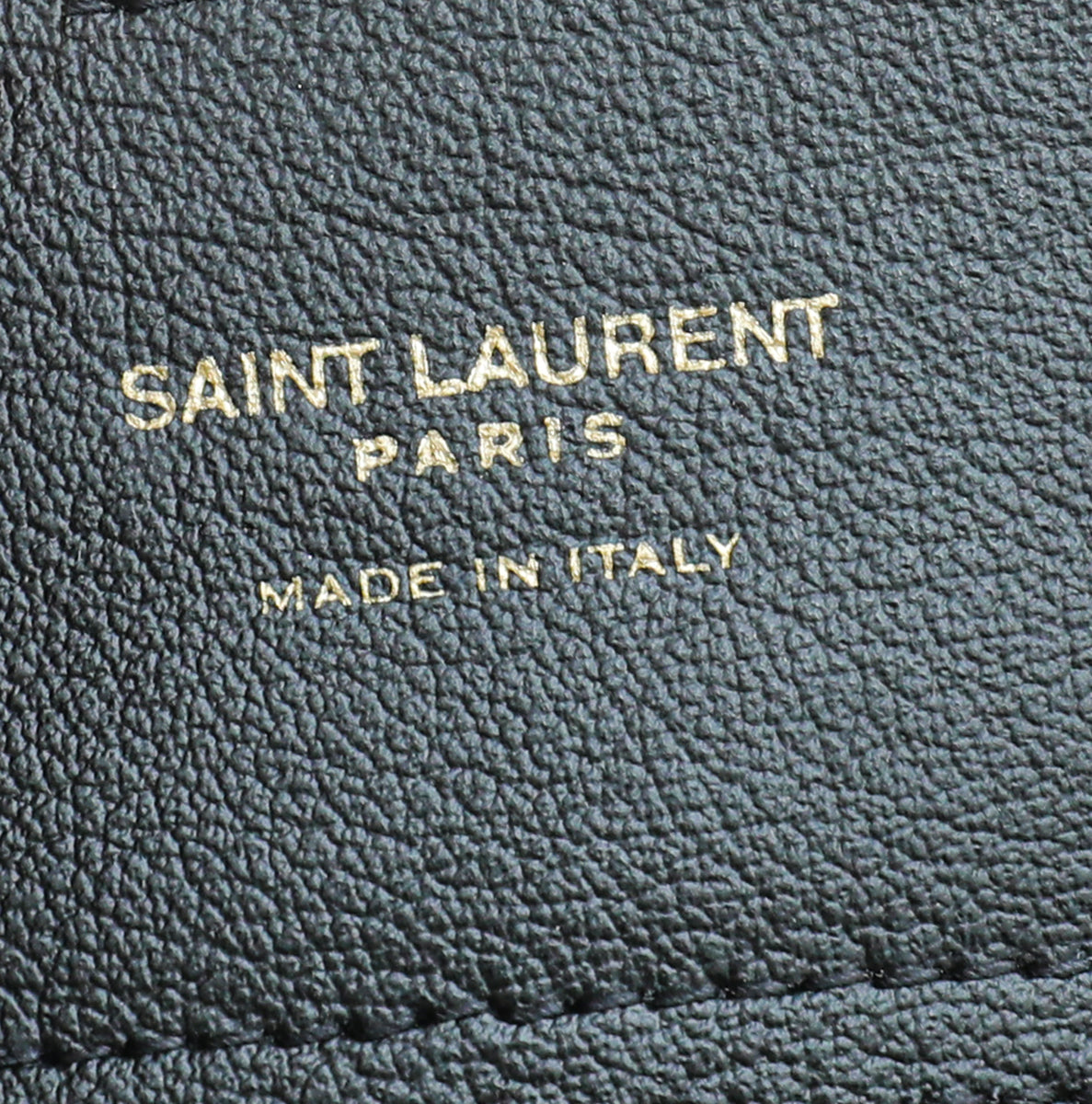 YSL Black E/W Supple Shopping Bag