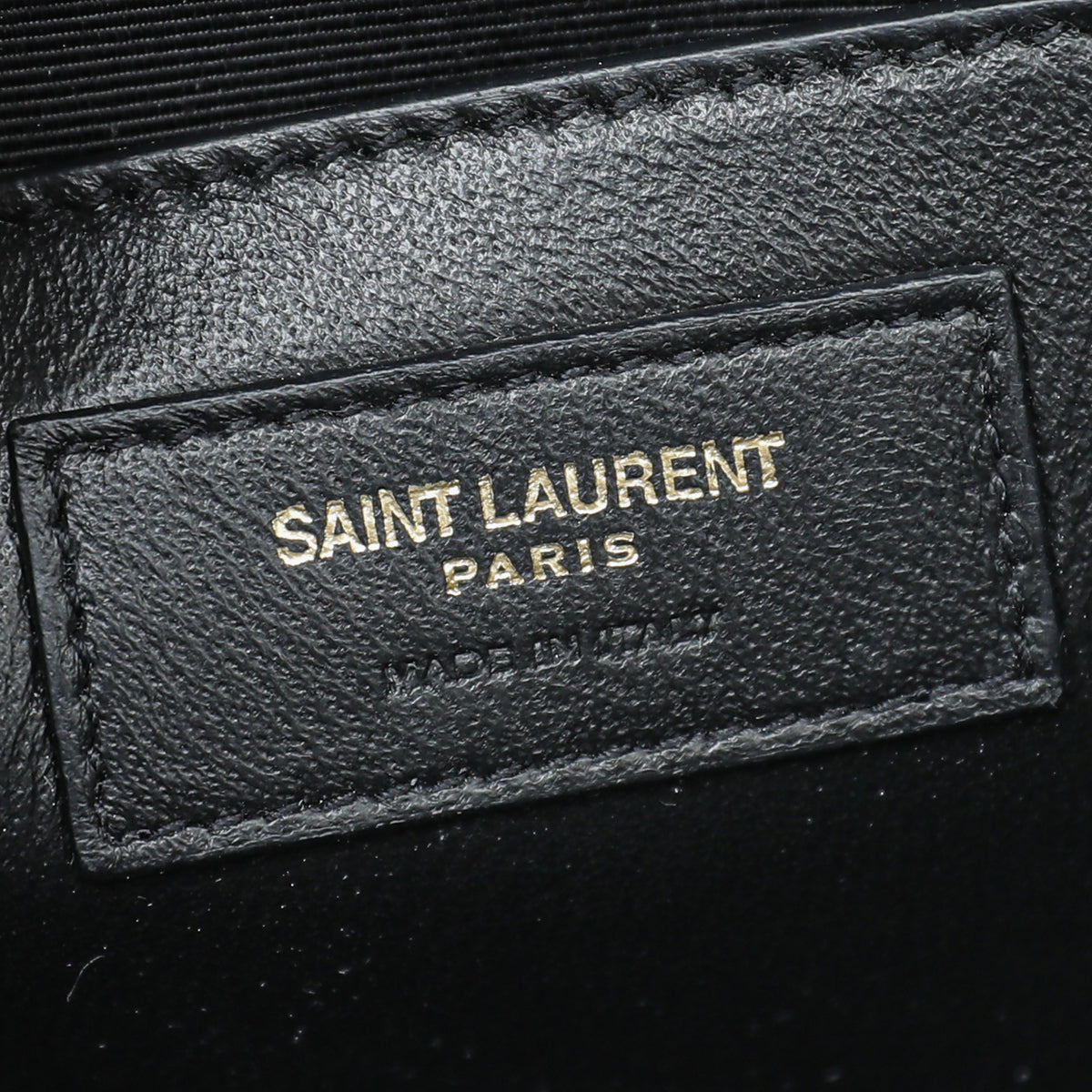 YSL Vert Fonce Monogram Envelope Mix Quilted Medium Bag