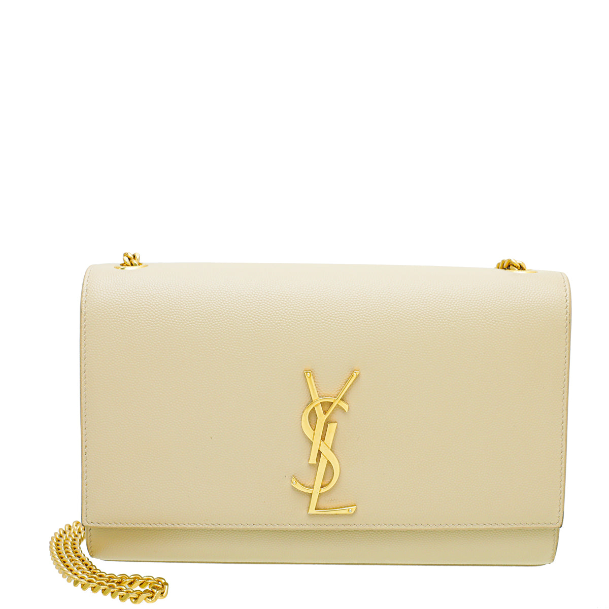 YSL Beige Kate Chain Medium Bag