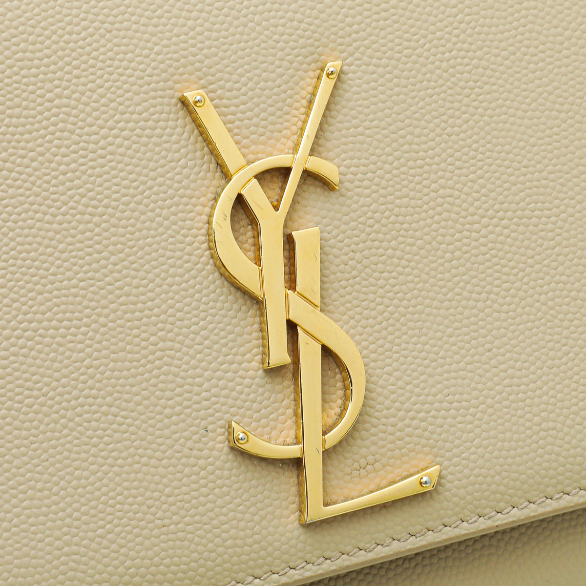 YSL Beige Kate Chain Medium Bag