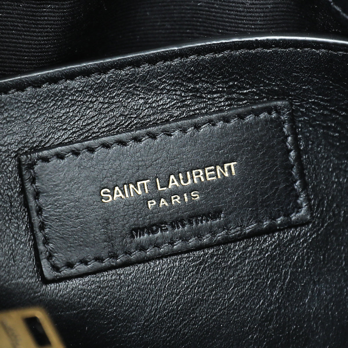 YSL Black Loulou Small Chain Bag