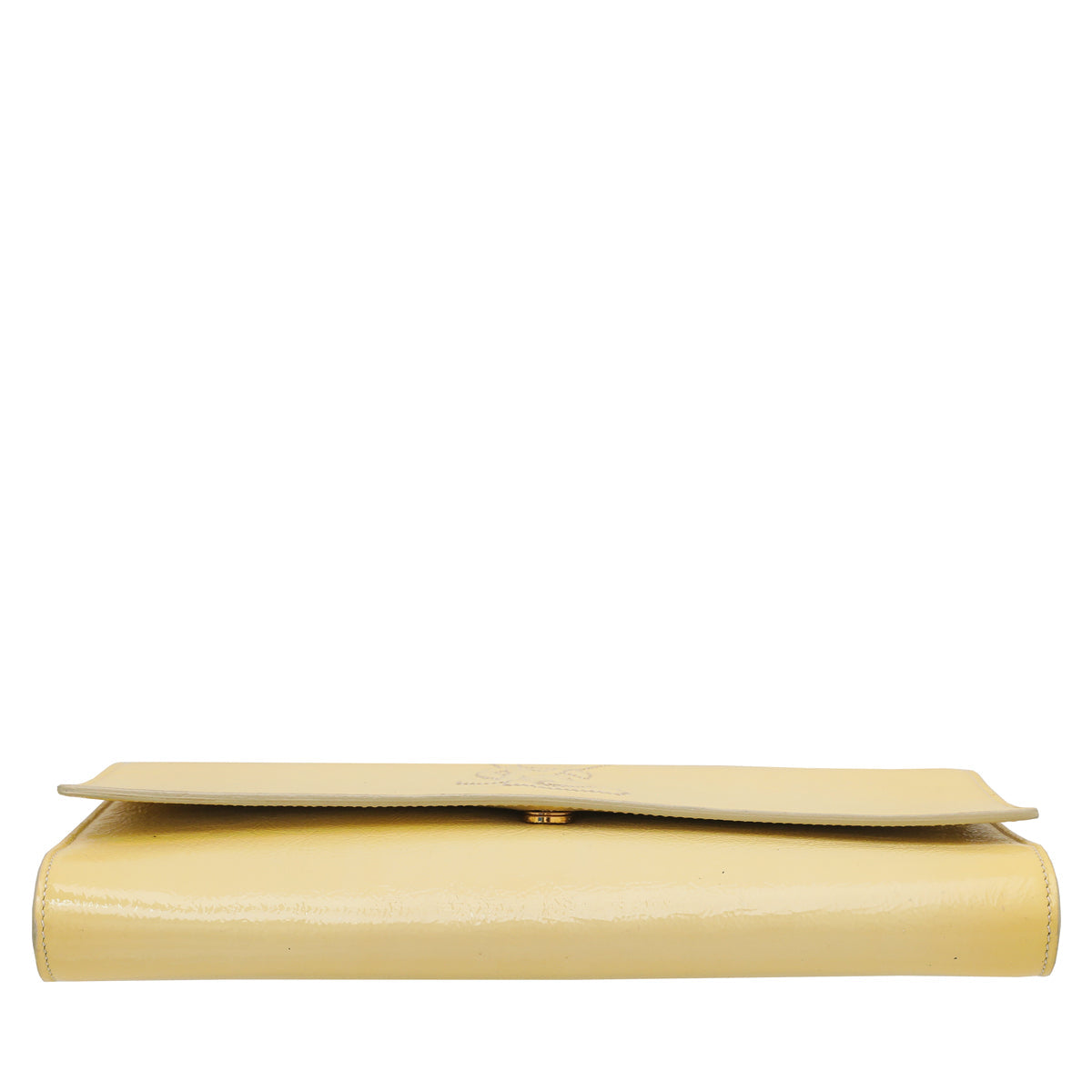 YSL Light Yellow Belle De Jour Clutch