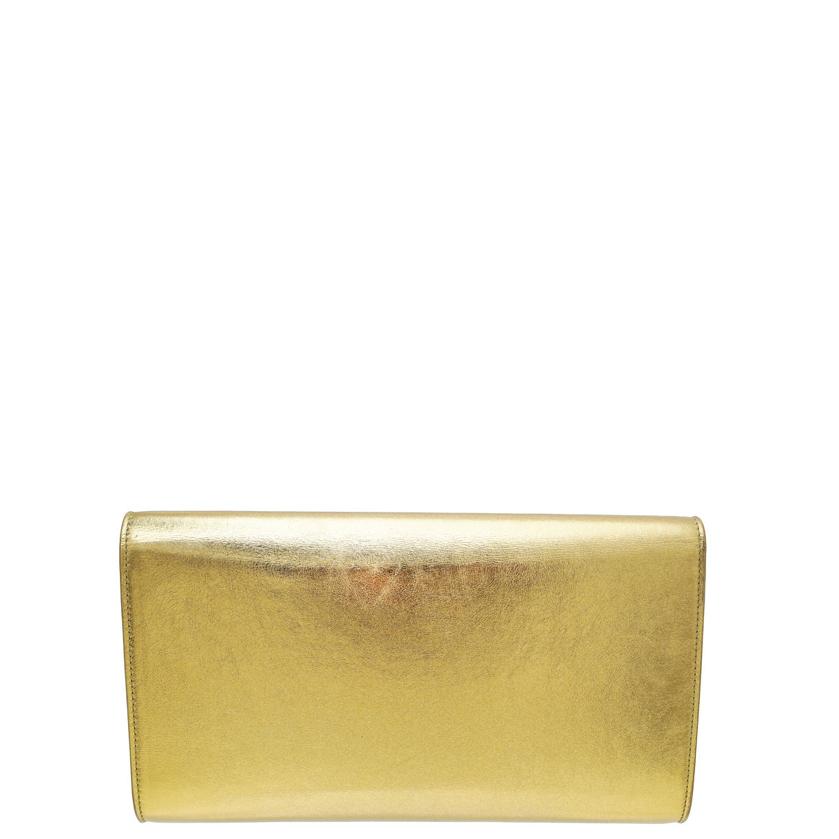 YSL Metallic Gold Belle De Jour  Clutch