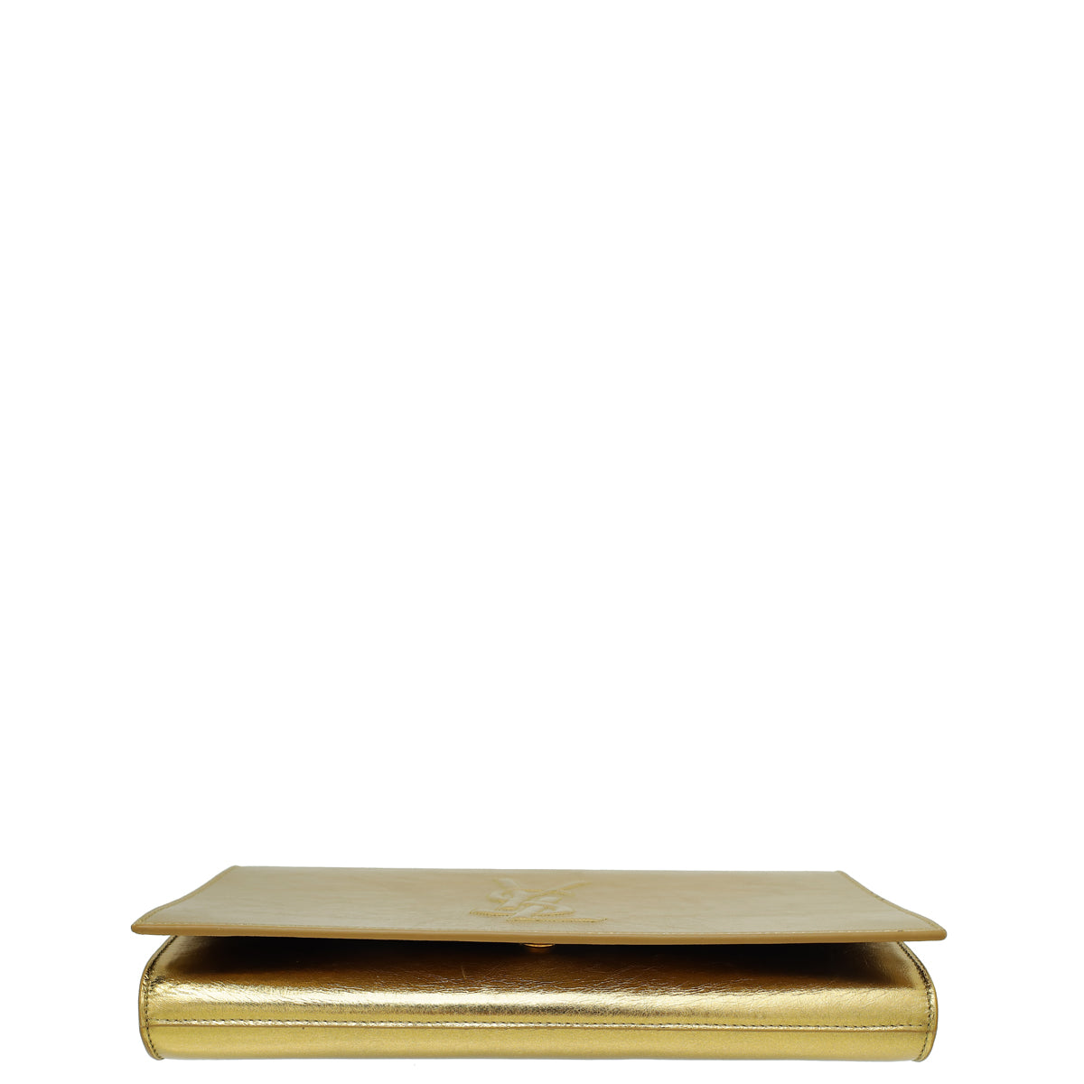 YSL Metallic Gold Belle De Jour  Clutch