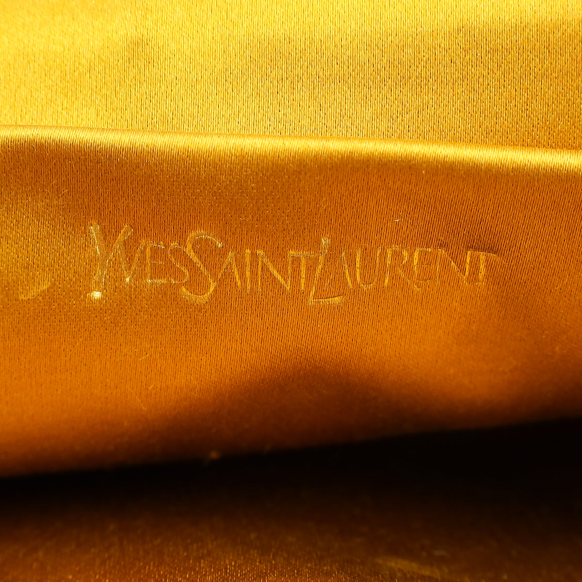 YSL Mustard Belle De Jour Clutch