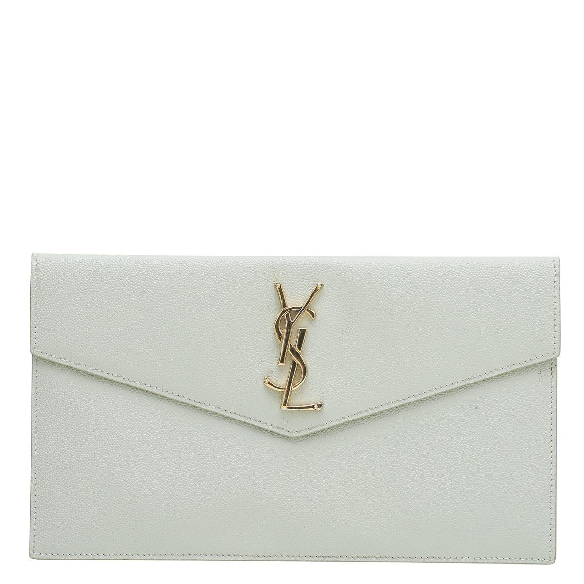 YSL Blanc Vintage Uptown Pouch