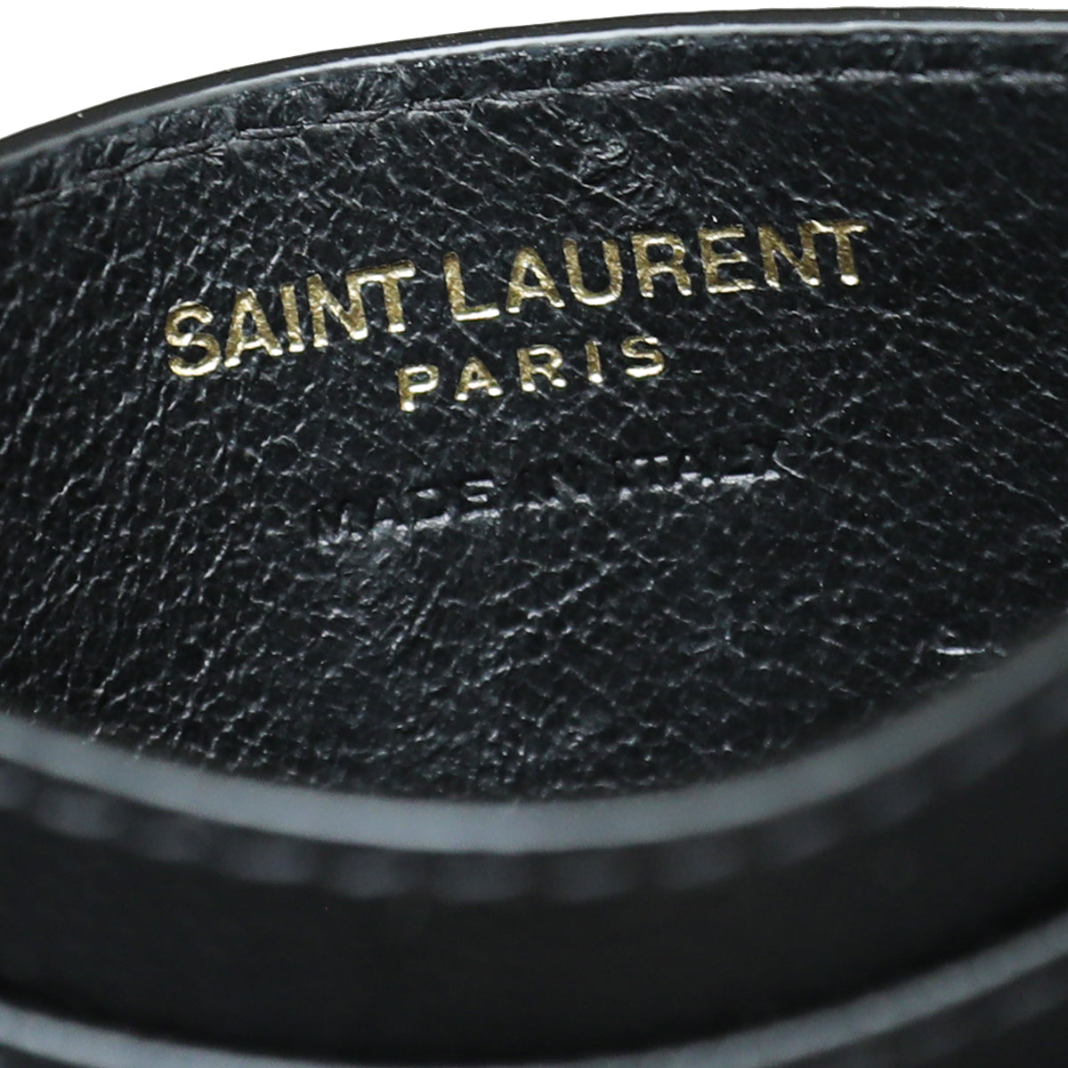 YSL Monogram Black Card Holder