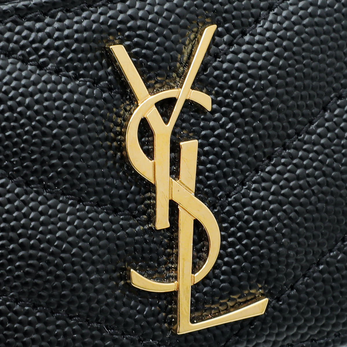 YSL Monogram Black Card Holder